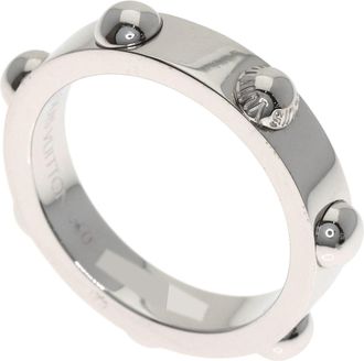 Louis Vuitton White Gold (18K) Band Ring (Pre-Owned)