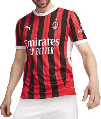 Puma Puma - Mens ACM Home Jersey Replica, Color for All Time Red/Black, Size: Medium