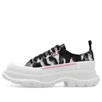Alexander McQueen (WMNS) Alexander McQueen Tread Slick Sneakers White Black Pink 733065W4PM18893
