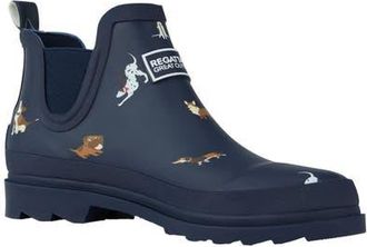 Regatta Harper Dog Print Low Galoshes in Navy at Nordstrom, Size 10