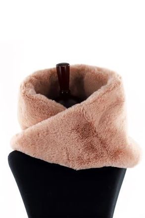 La Fiorentina Faux Fur Infinity Scarf in Pink at Nordstrom Rack