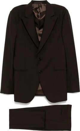 Caruso Completo monopetto - Marrone