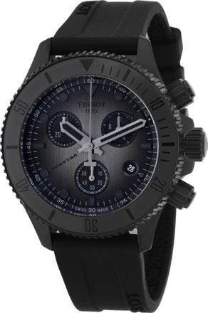 Tissot Seastar Chronograph Quartz Grey Gradient Dial Mens Watch T1202173706100