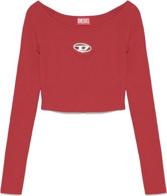 Diesel Tops, Dames, Rood, M, Katoen, Mouwloze Top