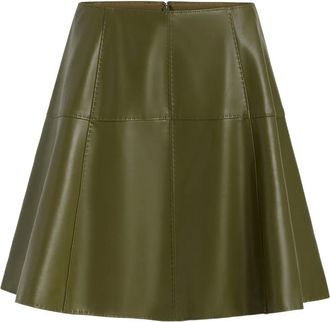 Marie Oliver Crawford panelled mini skirt - Green