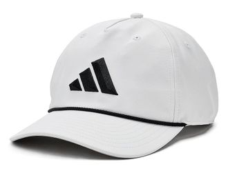 adidas Golf Tour 5-panel Mens Hat Caps White/Black, Elastane/Polyethylene