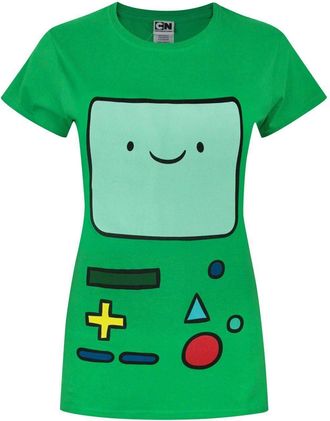 Adventure Time Official Adventure Time BMO Womens T-Shirt (XXL)