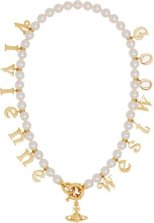 Vivienne Westwood Accessoires, Dames, Wit, ONE Size, Leanne Ketting