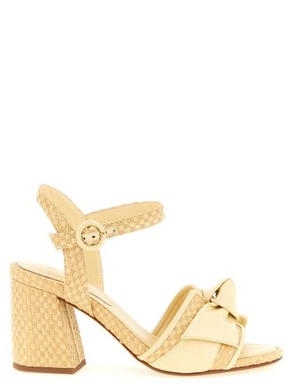 Alexandre Birman Bicolor Cowhide Platform Womens Sandals