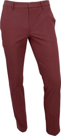 HUGO BOSS Broeken, Heren, Rood, L, Katoen, Kaito 1_T Broeken