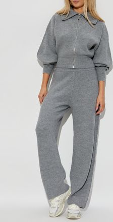 Sportmax Wool Trousers Sella, Womens, Grey