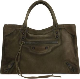 Balenciaga Borsa tote Le City media - Brown