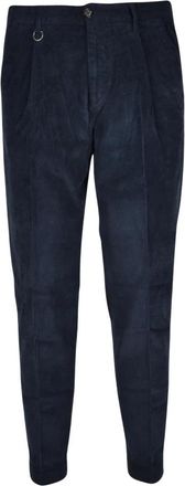 Paolo Pecora Hombre, Pantalones, Azul, Talla: 2XL