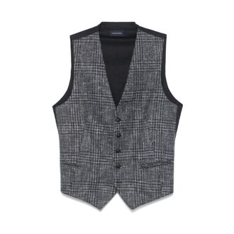 Tagliatore Waistcoats, male, Blue, M, Waistcoat