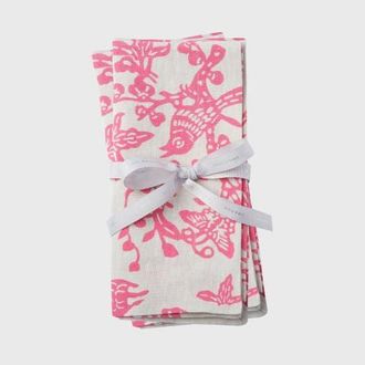 Joanna Buchanan Garden print napkin, set of two in Pink at Nordstrom