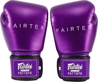 OEM Guantoni Da Boxe Fairtex Metallic Da 10 Oz, Viola