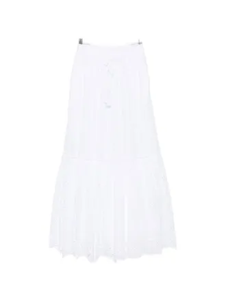 Ermanno Scervino Womens Cotton Long Skirt