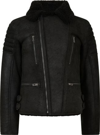 Belstaff Mens Fraser Leather Jacket in Black - Size X-Small