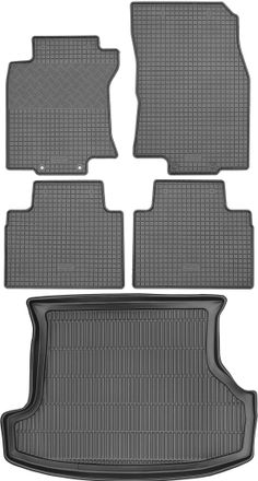 OEM Juego De Alfombrillas De Goma Para Coche Y Alfombrilla Para Maletero Para Nissan X-trail T32 Suv (a Partir De 2014)