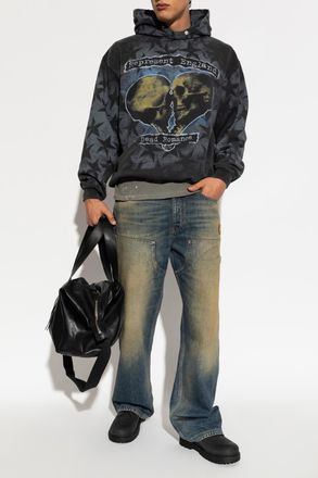 Represent Hoodie, Mens, Black