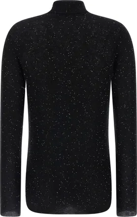 Fabiana Filippi Sequin-Embroidered Wool Sweater - Black
