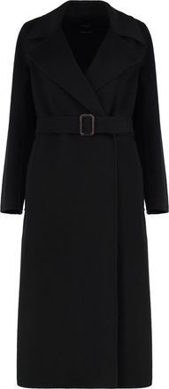 Max Mara Manu Double-breasted Virgin Wool Coat