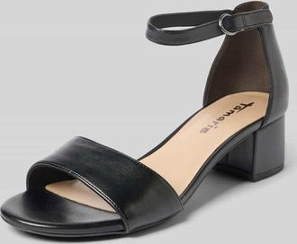 Tamaris Tamaris Sandalette mit Blockabsatz in Black, Größe 39