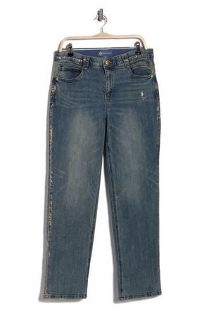 Democracy AbSolution High Waist Boyfriend Jeans in Mid Blue Artisanal at Nordstrom Rack, Size 18