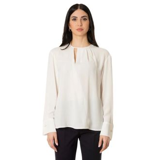 Max Mara Blouses, female, White, Size: XL Camicia