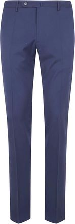 Incotex Klassieke Chino Broek - Heren - Chinos - Blauw - 2XL - Broeken