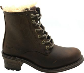 CAT Cat erpillar Lolita Womens Brown Boots Leather - Size UK 3