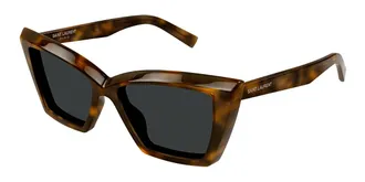 Saint Laurent SL 657 002 Womens Sunglasses Tortoiseshell Size 54