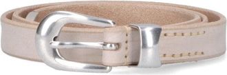 Our Legacy Suede Belt - Cream