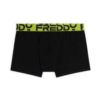 Freddy Boxer Uomo con Elastico Jacquard Colorato e Maxi Logo