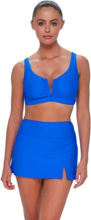 Sunsets Vienna V-Wire Bikini Swimsuit Top - DD Cup in Electric Blue at Nordstrom, Size 38