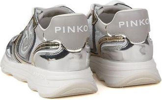 Pinko Womens Sneakers Silver Footwear Sports
