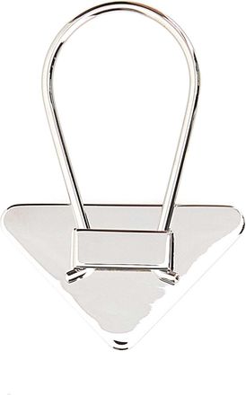 Prada Mens Milano Key Case Black Metal Cases