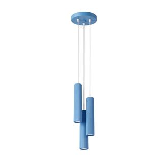 Sollux Lighting L&aacute;mpara colgantes azul claro aluminio alt. 108 cm