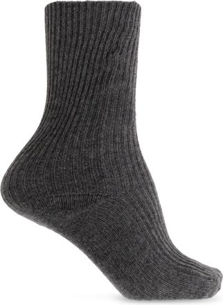 Lisa Yang Zera Cashmere Socks - Underwear - Mujer - Gris - ONE SIZE