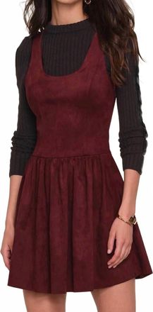 Heartloom Morena Mini Dress In Red