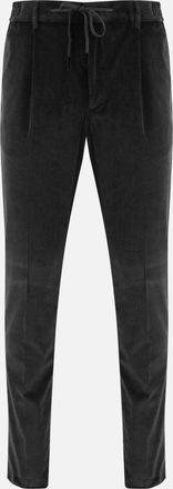 Tagliatore broek van stretchkatoenfluweel