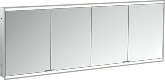 Emco Prime 2 Armario Con Espejo Iluminado, 1800 Mm, 4 Puertas, - Emco