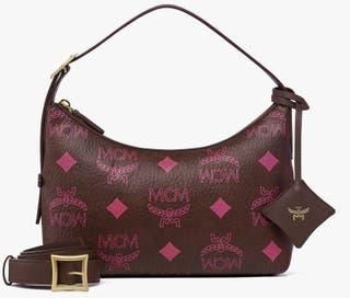 MCM Aren Hobo in Maxi Visetos in Cinnamon at Nordstrom