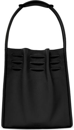 Behno Tina Large Ruched Hobo Bag in Black at Nordstrom