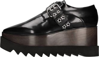 Stella McCartney Platte schoenen Zwart - Dames - Sleehakken - Zwart - 39 EU - Leer - Schoenen