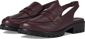 Ecco Modtray Sling Back Penny Loafer Womens Flat Shoes Fig : EU 38 (US Womens 7-7.5) M, Leather