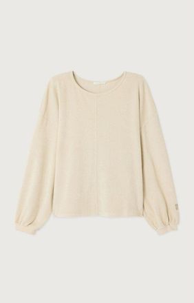 American Vintage Sweater met lange mouwen en boothals, FUXOW