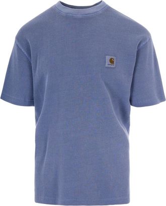 Carhartt Work in Progress Blue Crew Neck T-Shirt