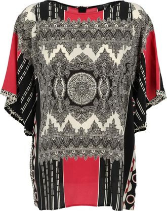 Etro Blusa con design patchwork - Nero