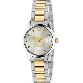 Gucci Accessoires, Dames, Grijs, ONE Size, G-Timeless Armbanduhr